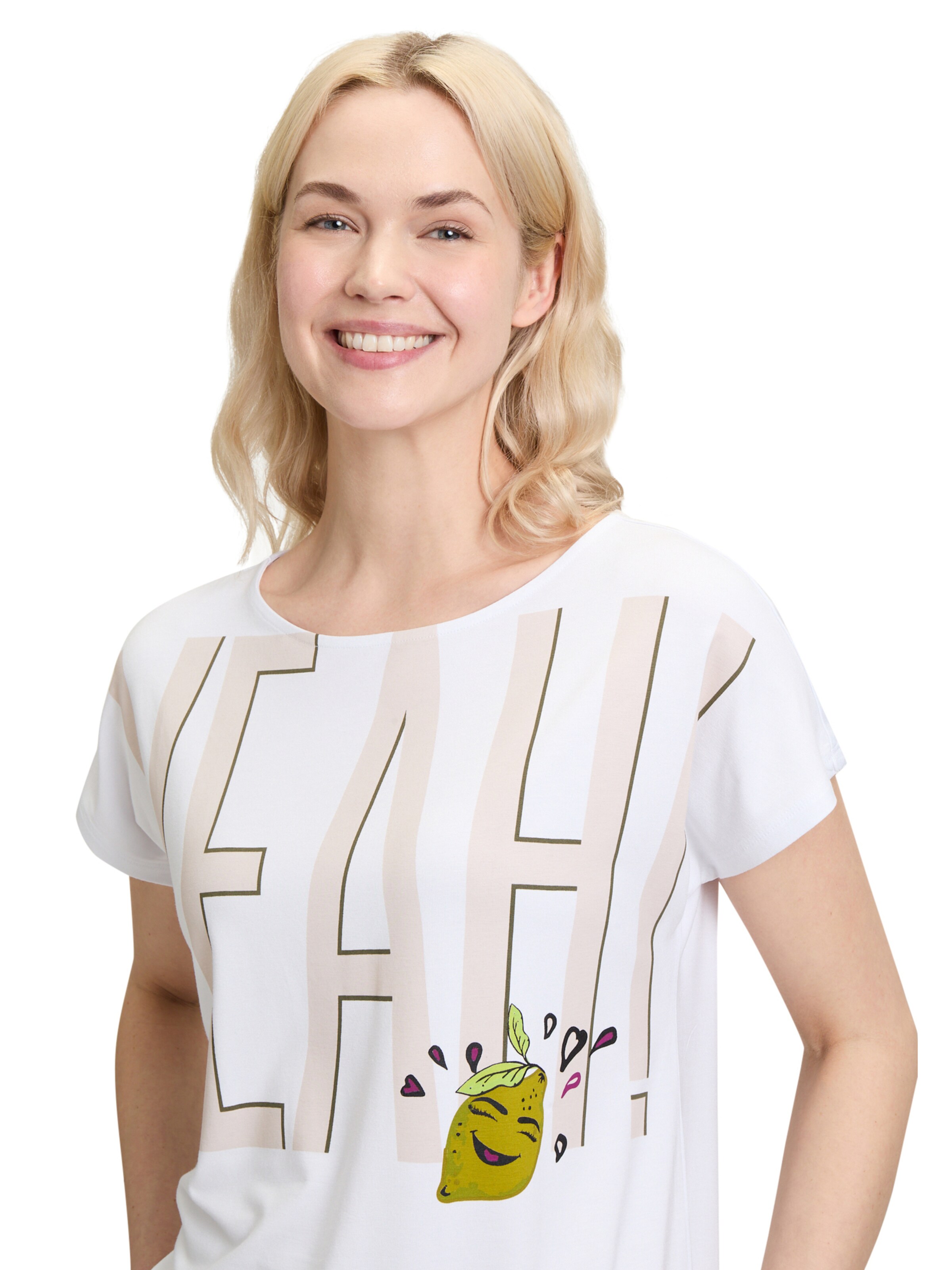 T-shirt Betty Barclay en blanc