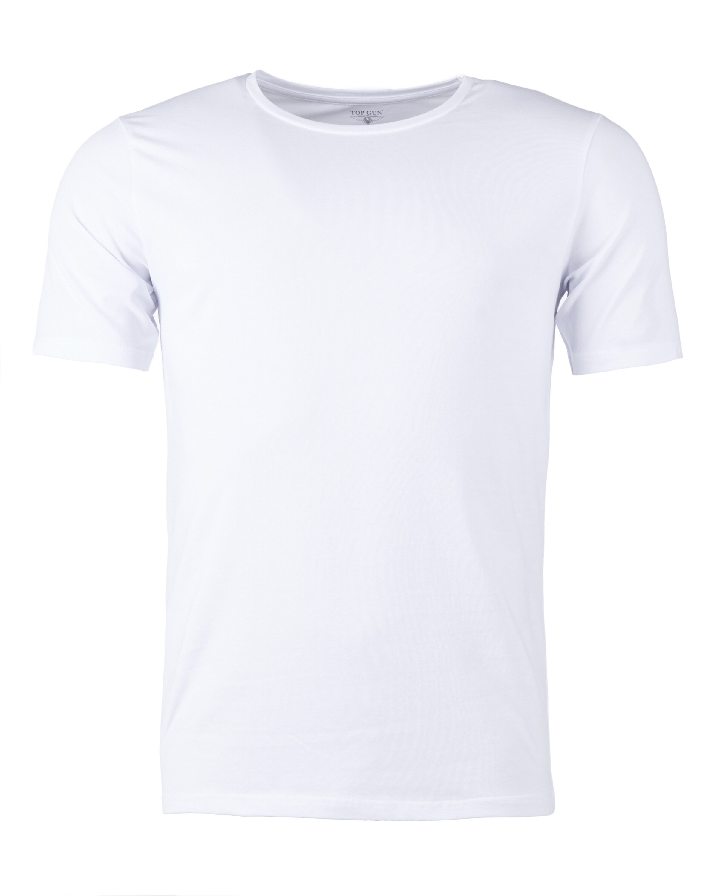 TOP GUN Shirt in White: front