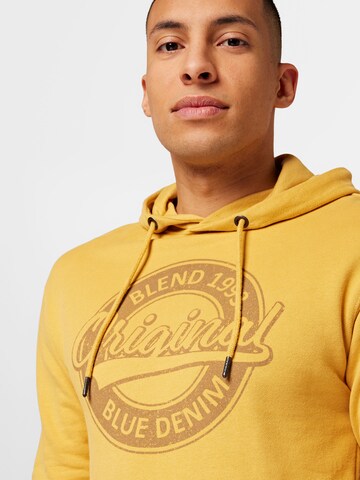 BLEND Sweatshirt in Yellow