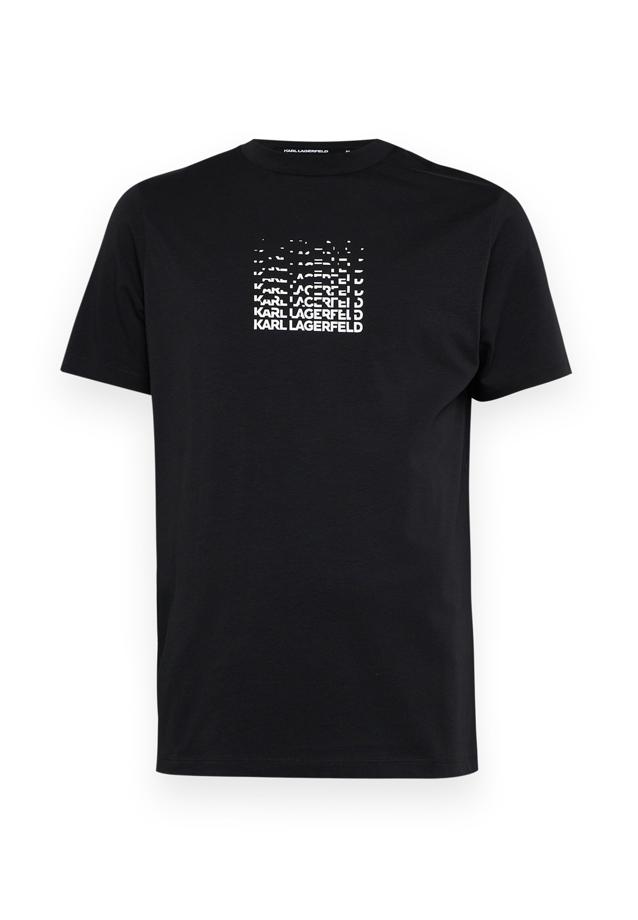 Maglietta di Karl Lagerfeld in nero: frontale