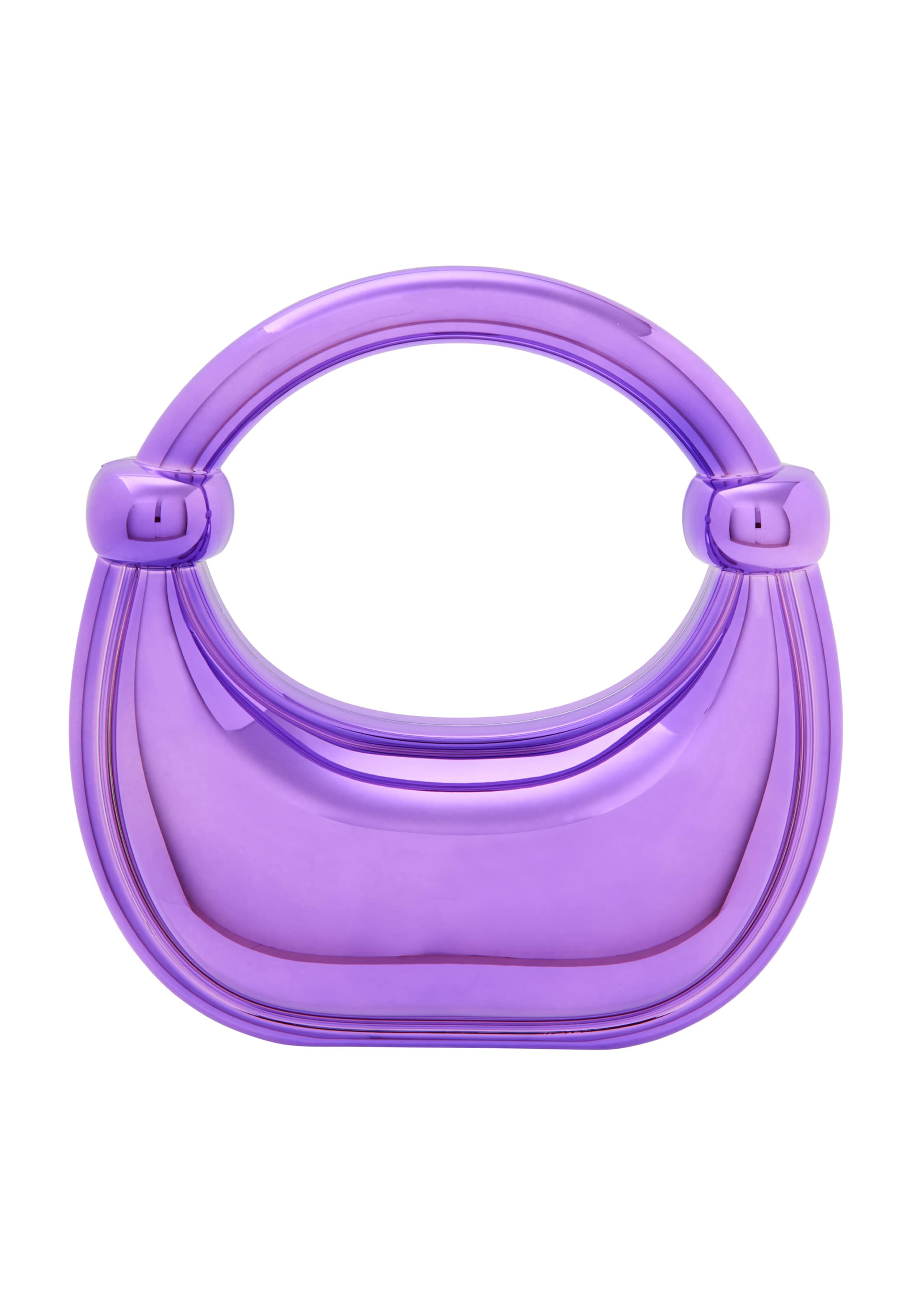 myMo at night Клатч в Лиловый: спереди