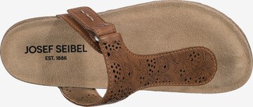 JOSEF SEIBEL T-Bar Sandals 'Natalya 17' in Brown