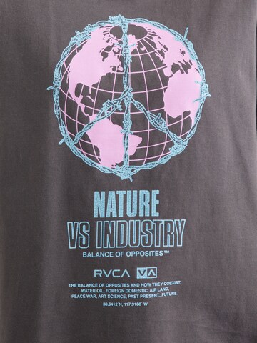 RVCA - Camiseta 'GLOBAL' en gris