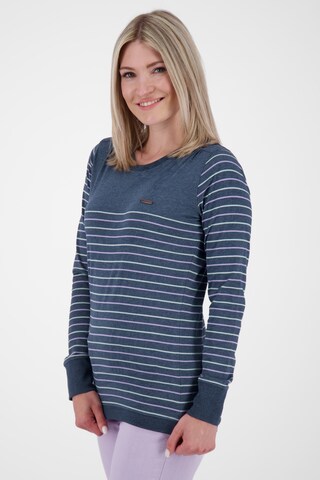 Alife and Kickin Shirt 'LeonieAK Z' in Blau: Vorderseite