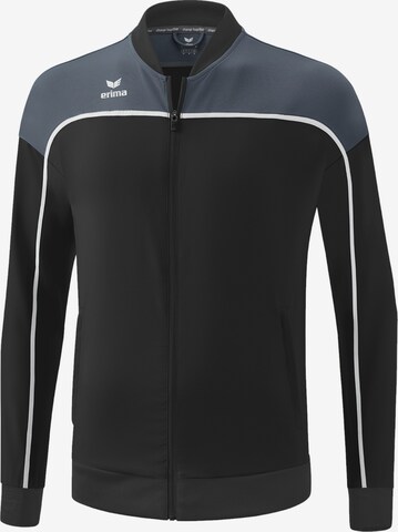 ERIMA Athletic Jacket in Black: front