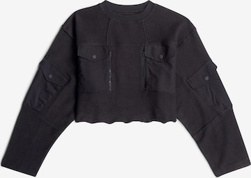 Sweat-shirt G-STAR en noir : devant