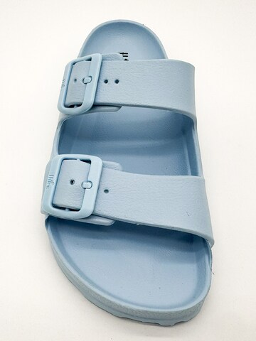 thies Mules 'Ecofoam Sandal' in Blue