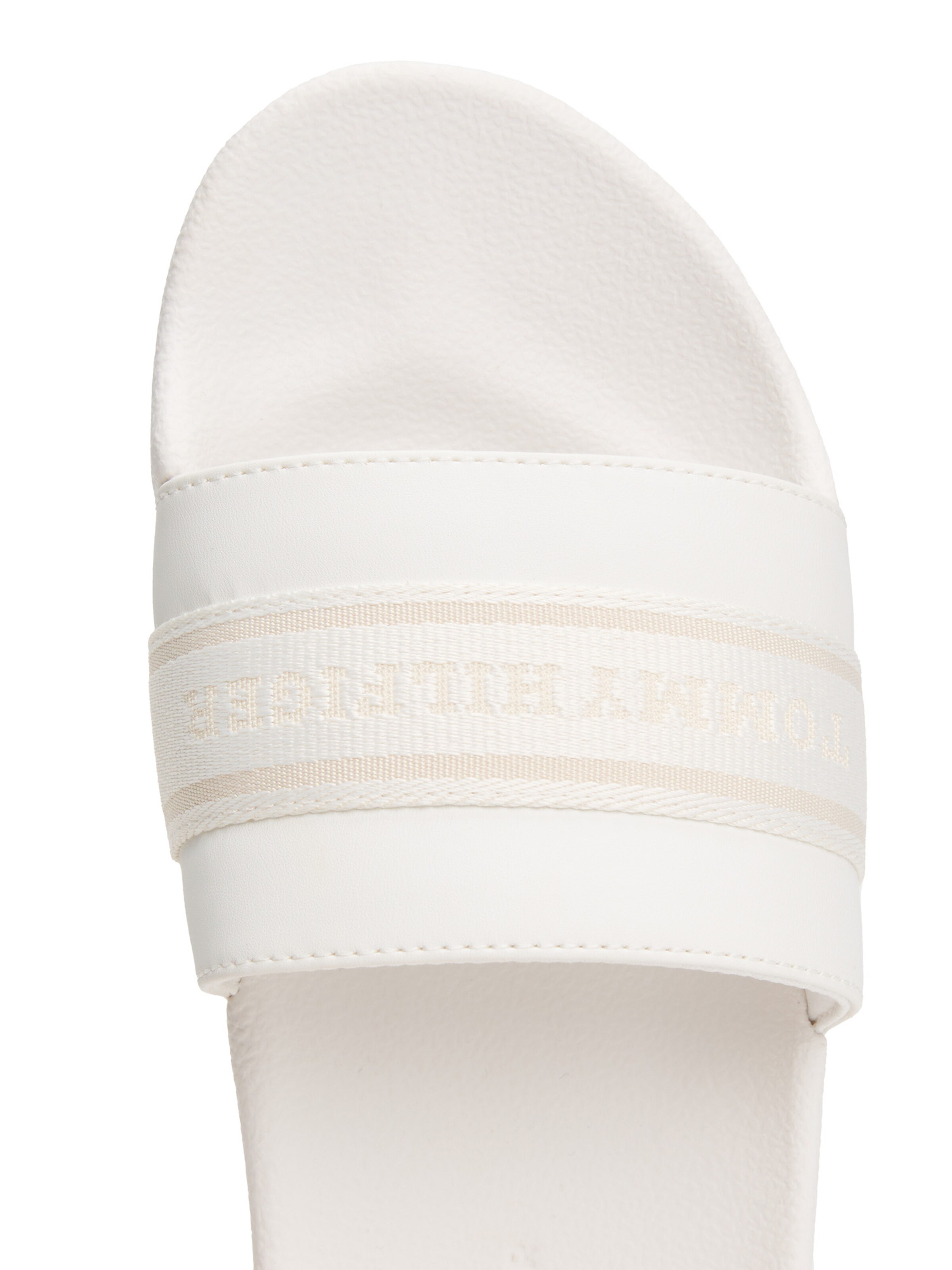 TOMMY HILFIGER Pantofle – bílá