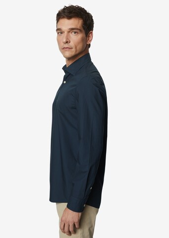 Regular fit Camicia business di Marc O'Polo in blu