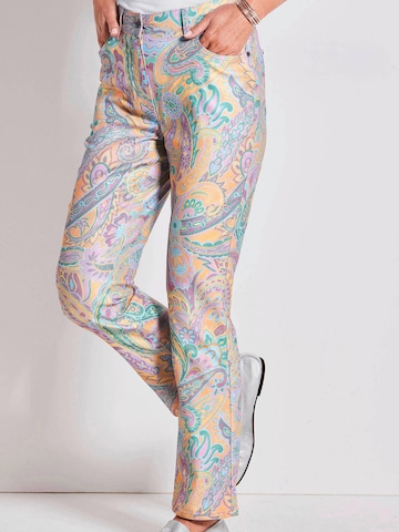 Goldner Regular Trousers 'Louisa' in Mixed colours