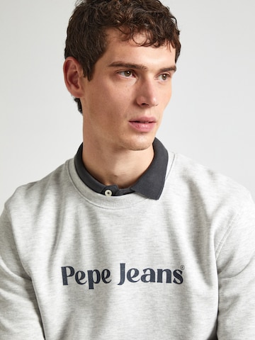 Pepe Jeans كنزة رياضية 'REGIS' بلون رمادي