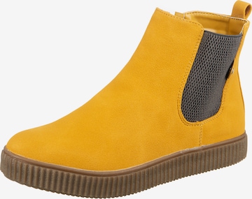 ambellis Chelsea Boots in Yellow: front