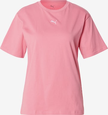 PUMA Функционална тениска 'Ess' в розово: отпред