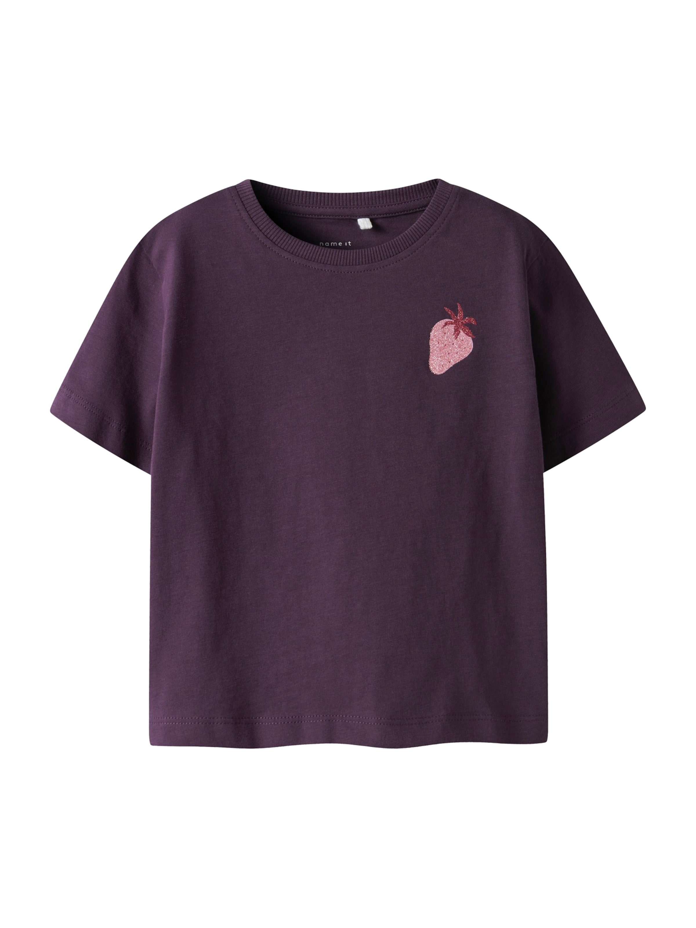 T-Shirt NAME IT en violet : devant