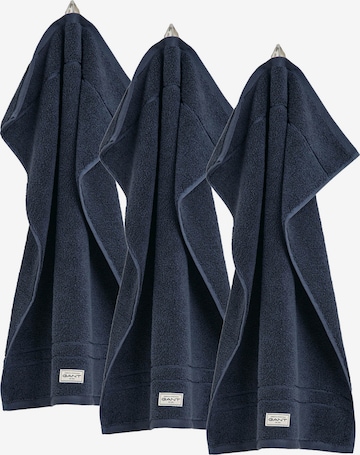 GANT - Toalla en azul: frente