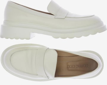 Pomme D'or Flats & Loafers in 40,5 in White: front