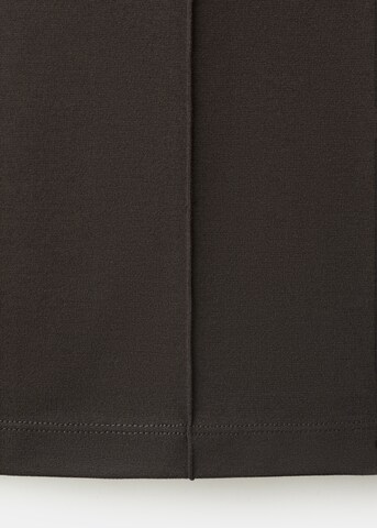 MANGO - Loosefit Pantalón 'BRIN' en marrón