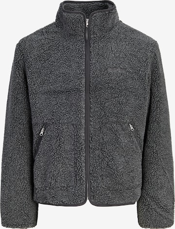 JACK & JONES Fleecová mikina 'JWHNORREBRO' – šedá: přední strana