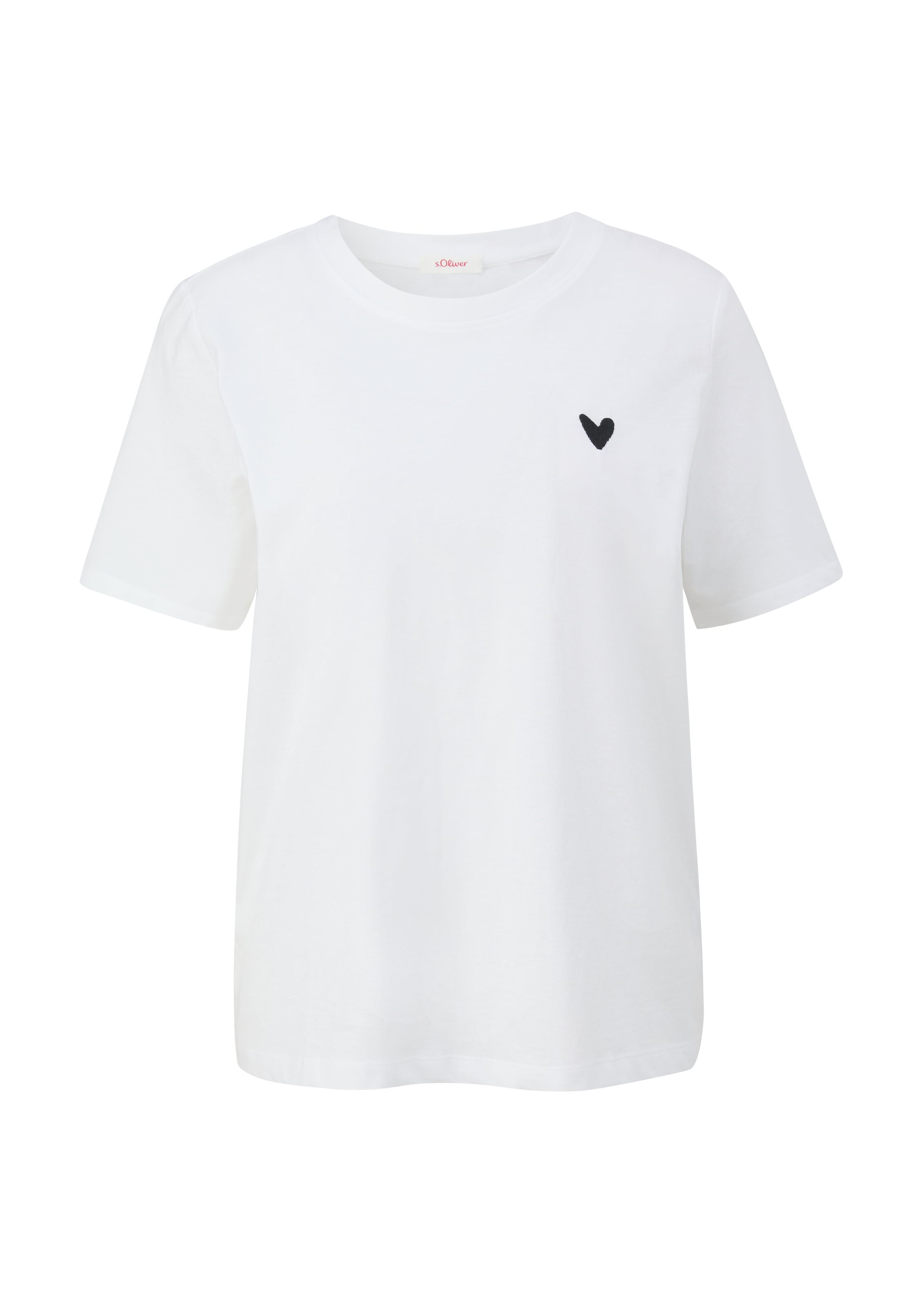 s.Oliver T-Shirt in Weiß: Vorderseite