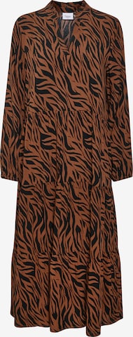 Robe-chemise 'Eda' SAINT TROPEZ en noir : devant