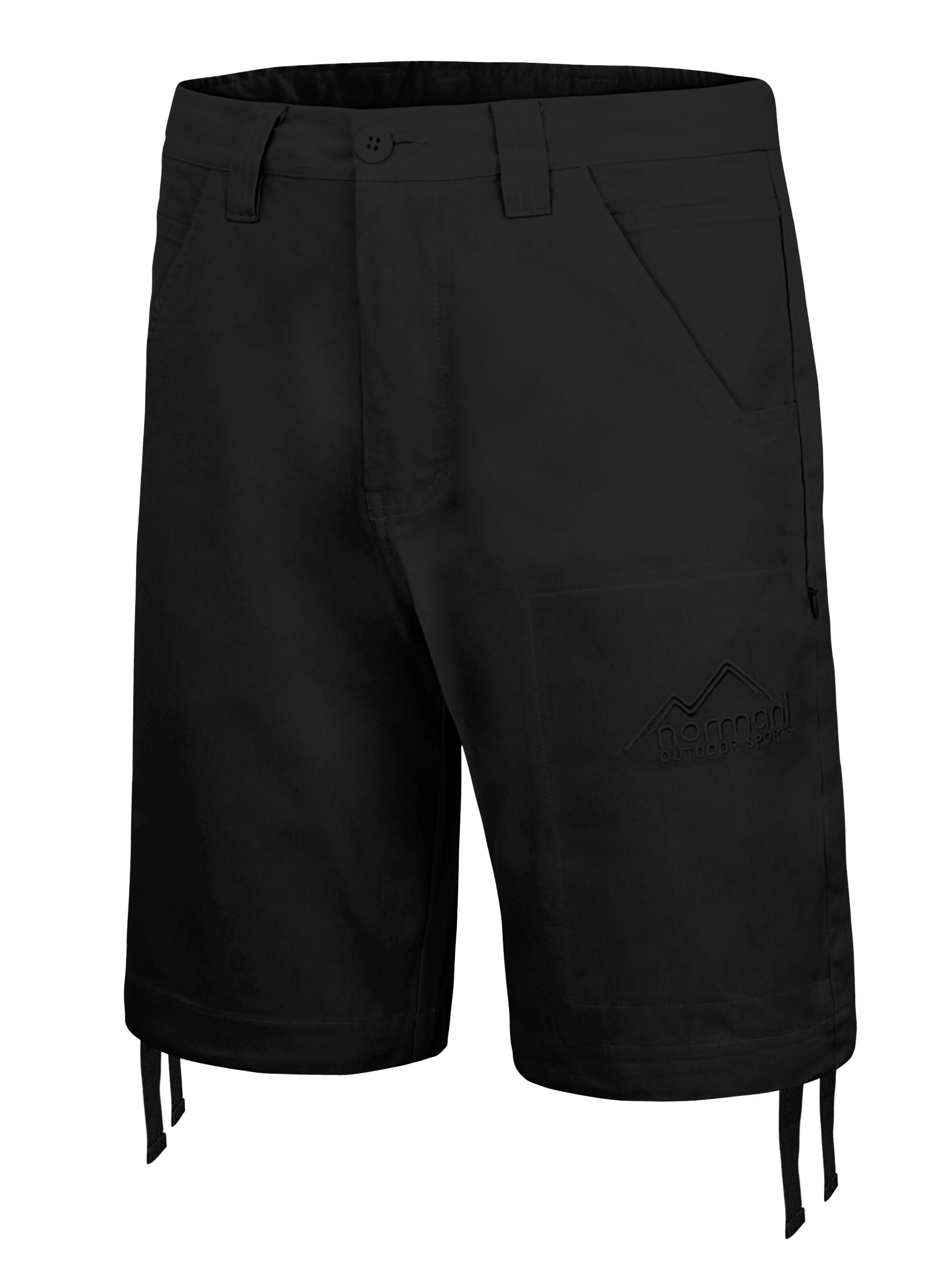 normani Regular Outdoorhose 'Gobi' in Schwarz