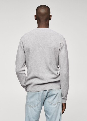 MANGO MAN Pullover 'Antigua' in Grau