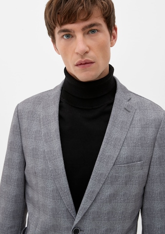 Coupe regular Veste de costume s.Oliver BLACK LABEL en gris