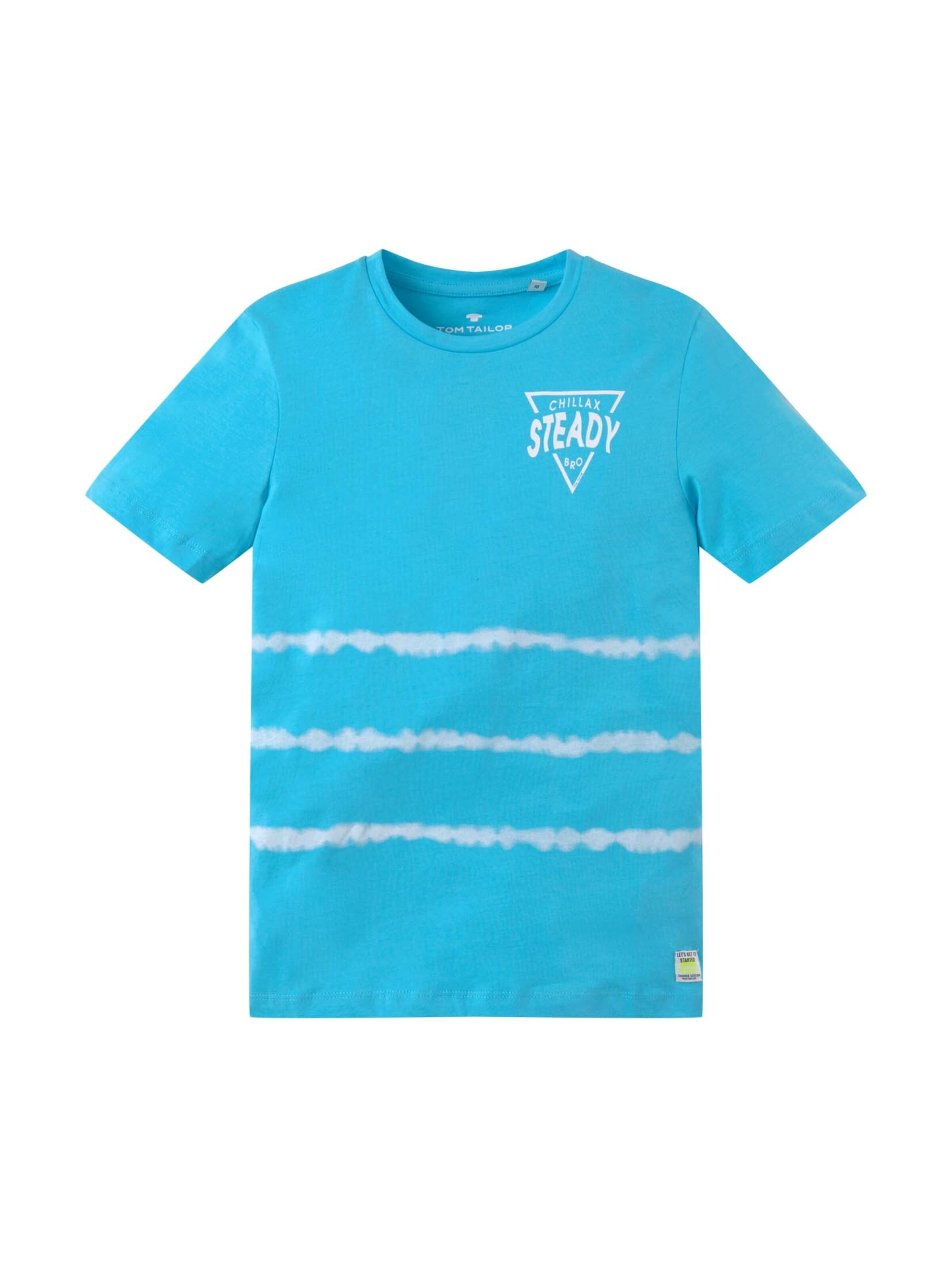 Kinder Teens (Gr. 140-176) TOM TAILOR T-Shirt in Aqua - WL65864