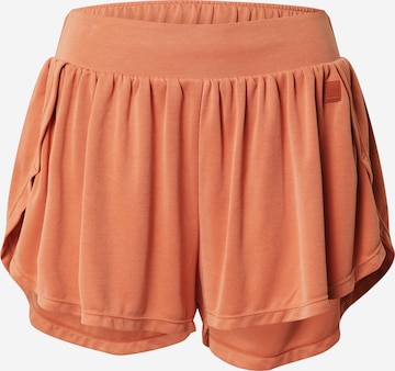 Superdry Loosefit Sportbroek 'Flex' in Oranje: voorkant