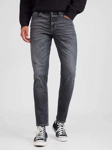 GARCIA Slim fit Jeans 'Zucko' in Black: front