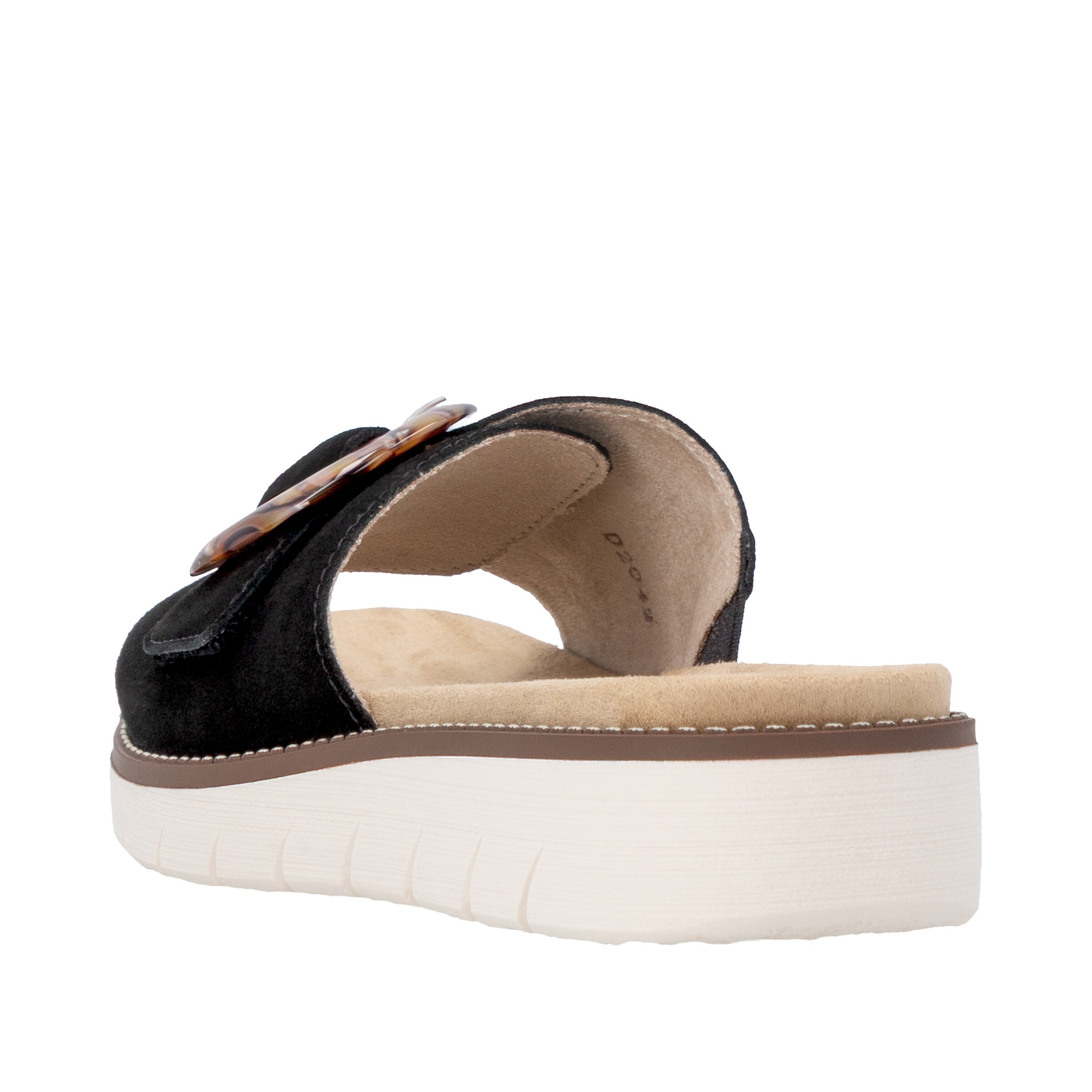 Mule 'D2042' REMONTE en noir