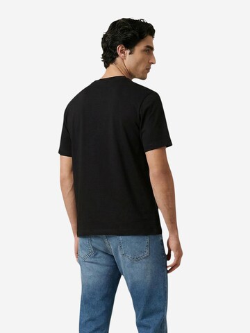 Maglietta 'RELAXED FIT WITH RUBBER INJECTION LOGO PRINT MMKS02657-FA100245' di ANTONY MORATO in nero