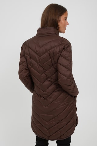 Fransa Winter Coat 'FRBAPADDING 5' in Brown