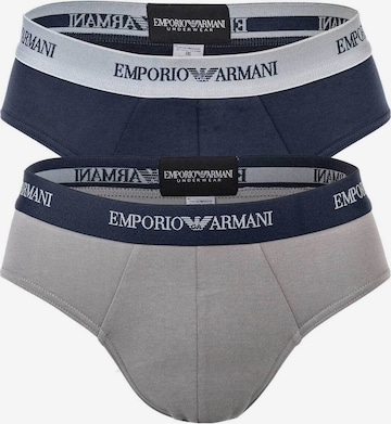 Slip di Emporio Armani in blu: frontale