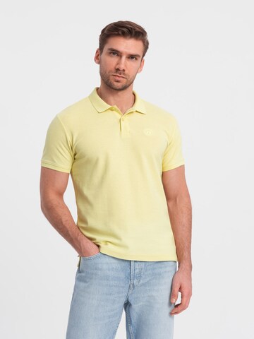 T-Shirt 'OM-POBS-0100' Ombre en jaune : devant