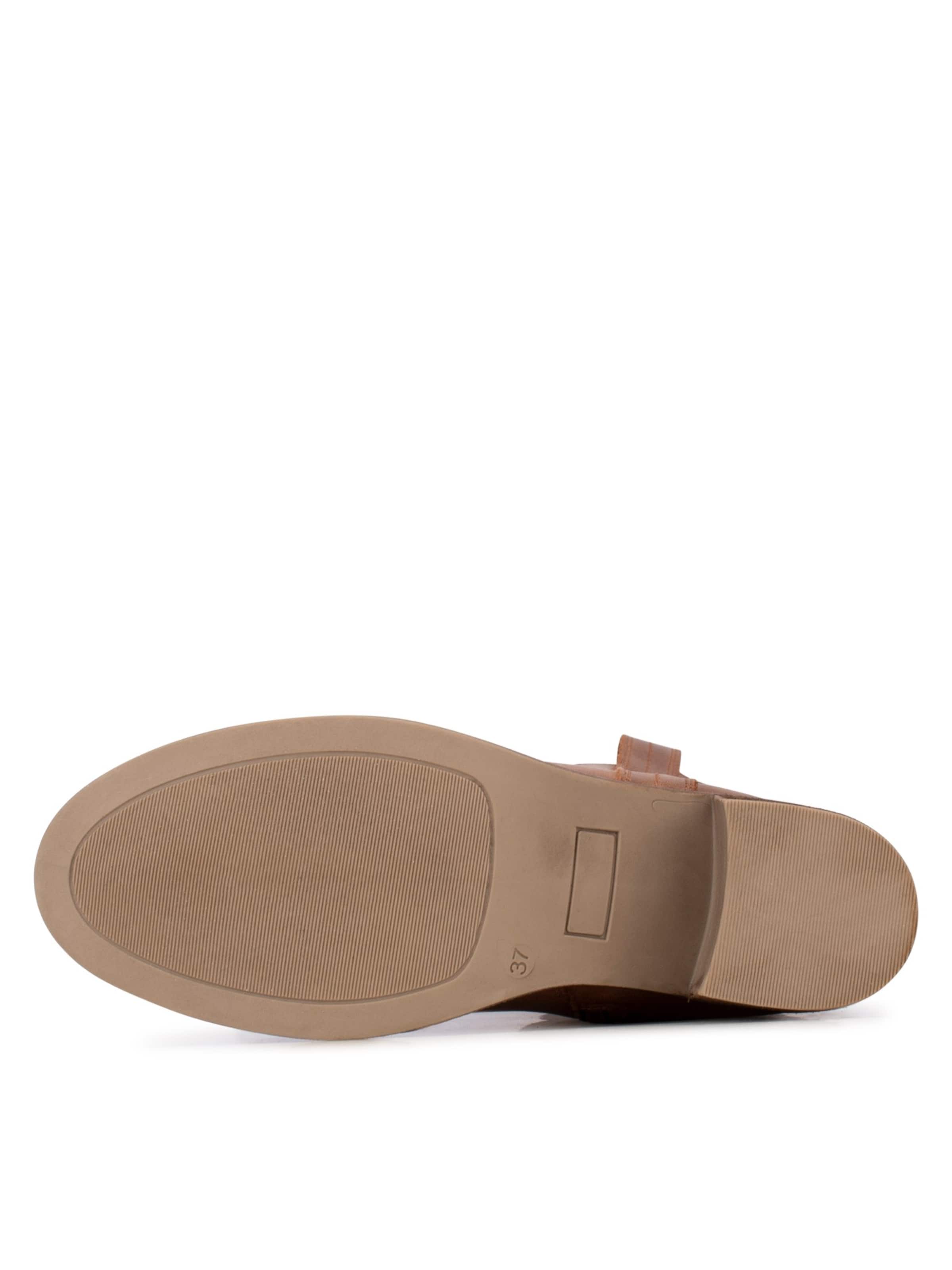 PS Poelman Stiefel 'LINA' in Braun