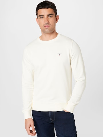 GANT - Sudadera en blanco: frente