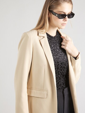 Blazer 'PCBOZZY' PIECES en beige