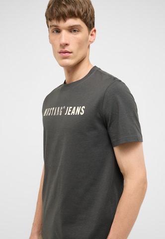 MUSTANG Shirt 'Austin' in Grau