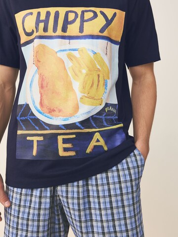 Pigiama corto 'Frankie Thorp' di Next in blu