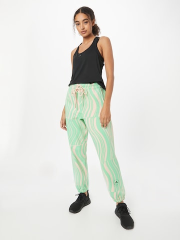 ADIDAS BY STELLA MCCARTNEY Tapered Workout Pants 'Truecasuals' in Green