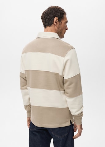 MANGO MAN Sweatshirt 'Bolar' in Brown