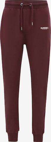 Oldskull Hose 'Basic Osk' in Rot: Vorderseite