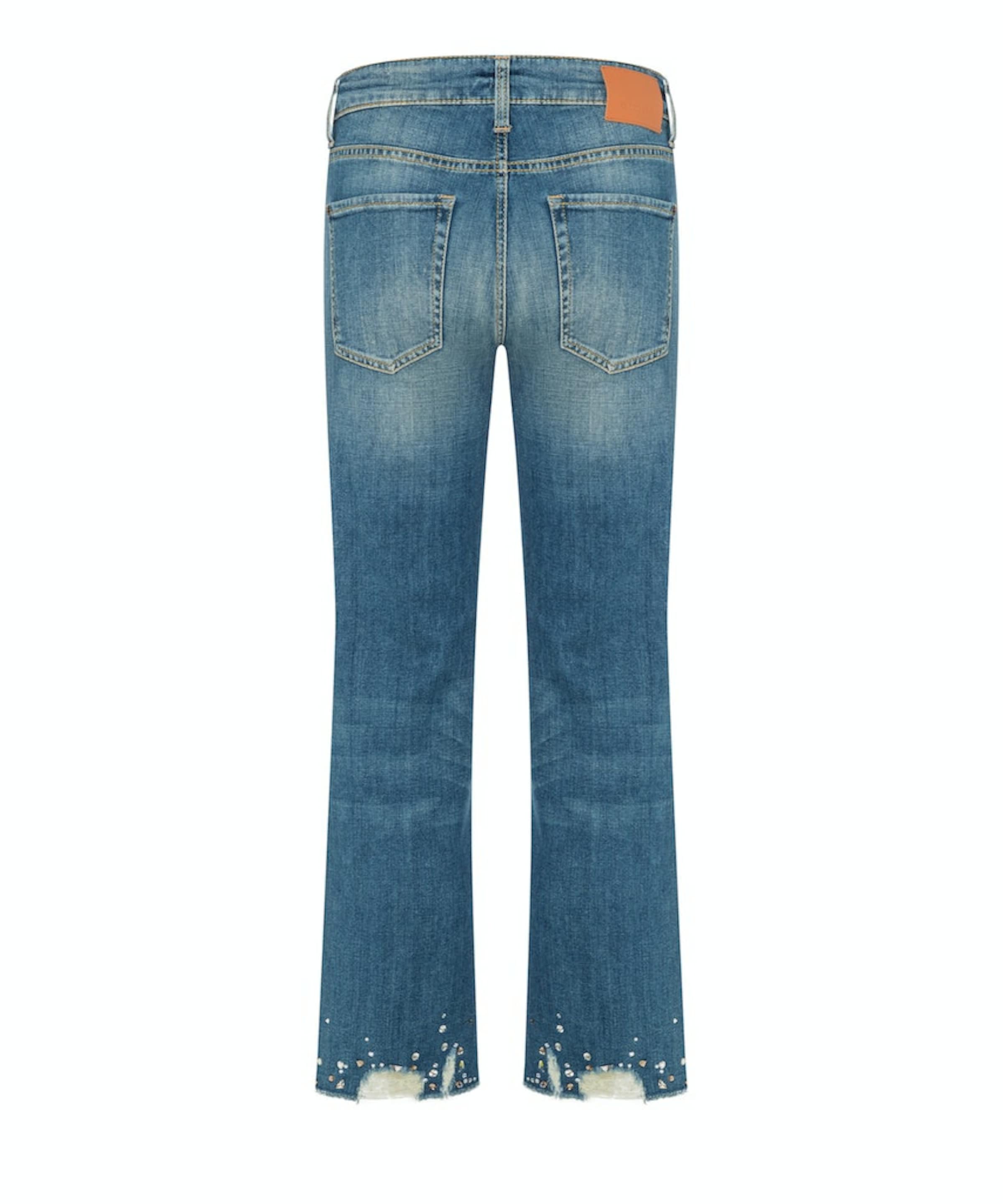 Cambio Bootcut Jeans in Blauw