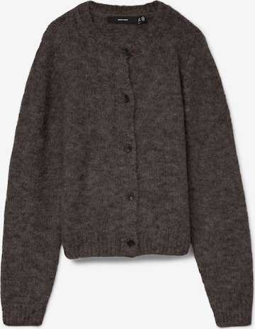 VERO MODA Strickjacke 'VMNOVAH' in Braun: Vorderseite