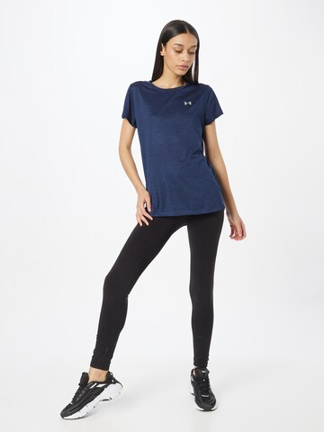 UNDER ARMOUR Functioneel shirt 'Tech Twist' in Blauw