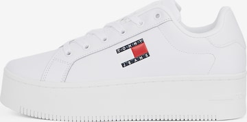Tommy JeansNiske tenisice 'Essential' - bijela boja: prednji dio