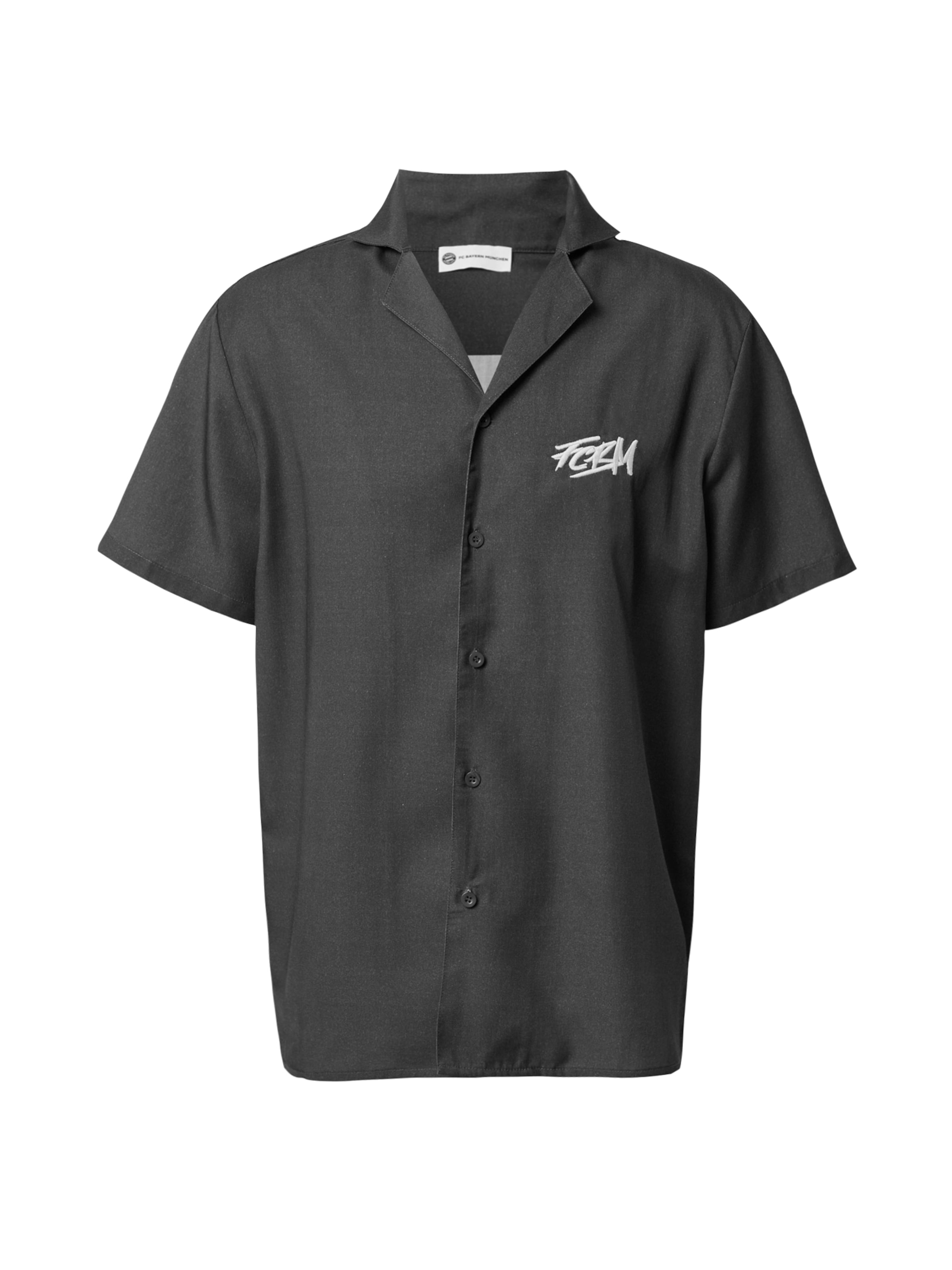 FCBM Comfort fit Button Up Shirt 'Alessio' in Grey: front