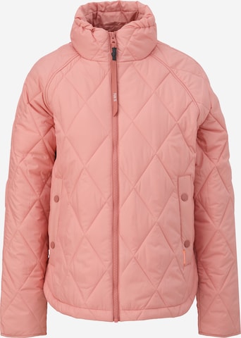 Veste mi-saison QS en rose : devant