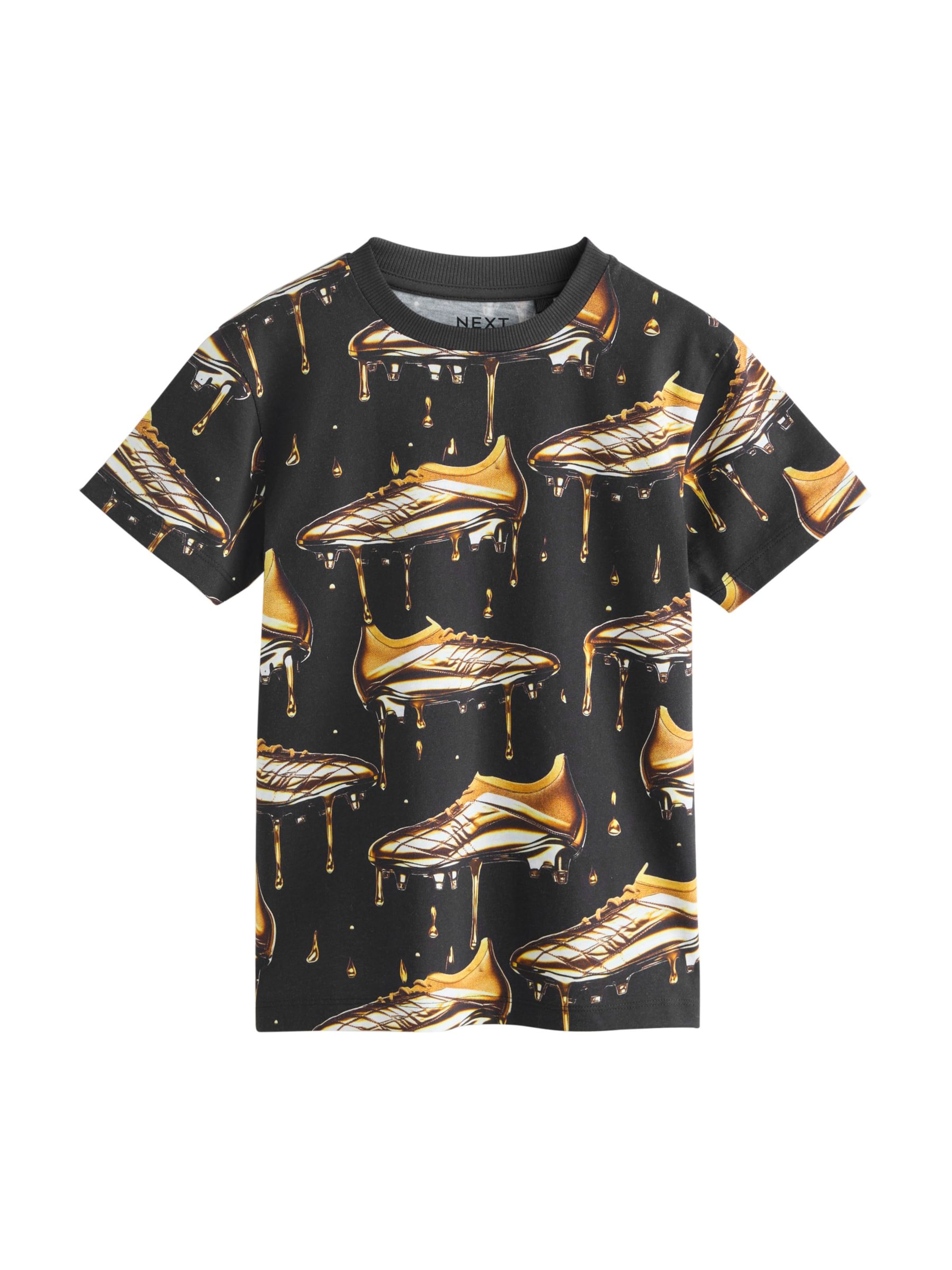 Next T-Shirt in Schwarz: Vorderseite